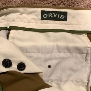 Orvis mens chinos size 33